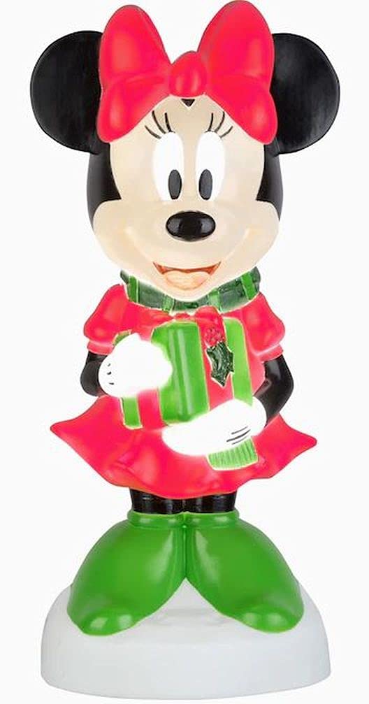 minnie blow up christmas